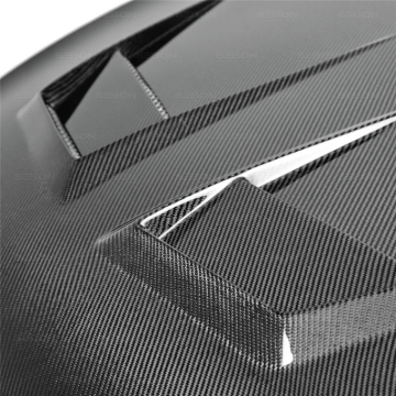 Picture of Seibon 15-20 Volkswagen Golf MK7 DV-Style Carbon Fiber Hood