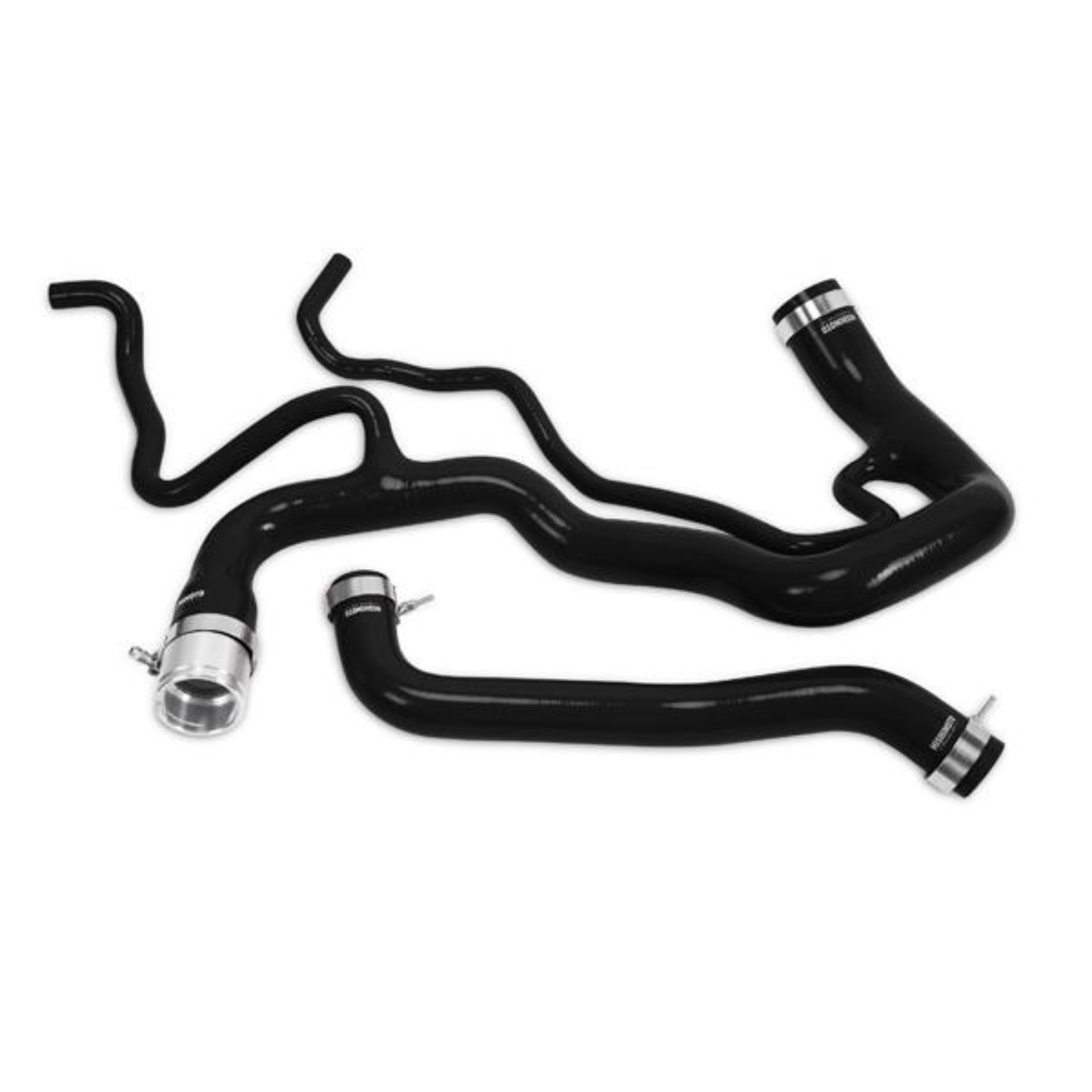 Picture of Mishimoto 11+ Chevrolet Duramax 6.6L Black Silicone Coolant Hose Kit