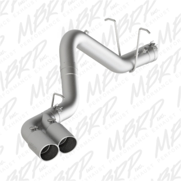Picture of MBRP 11-15 Chevy/GMC 2500/3500 4in Filter Back Dual Outlet Single Side Alum Exhaust System