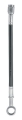 Picture of Fragola -3AN Black Covered Straight x 3/8 BJO 16in