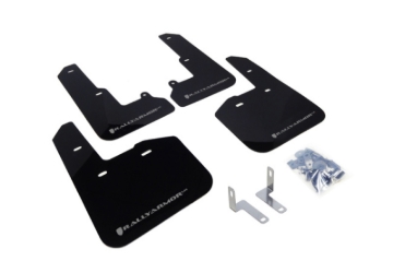 Picture of Rally Armor 15-19 Subaru Legacy Black UR Mud Flap w/ Silver Logo