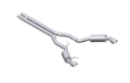 Picture of MBRP 15 Ford Mustang GT 5.0 3in Cat Back Dual Split Rear Street Version 4.5in Tips - Aluminized