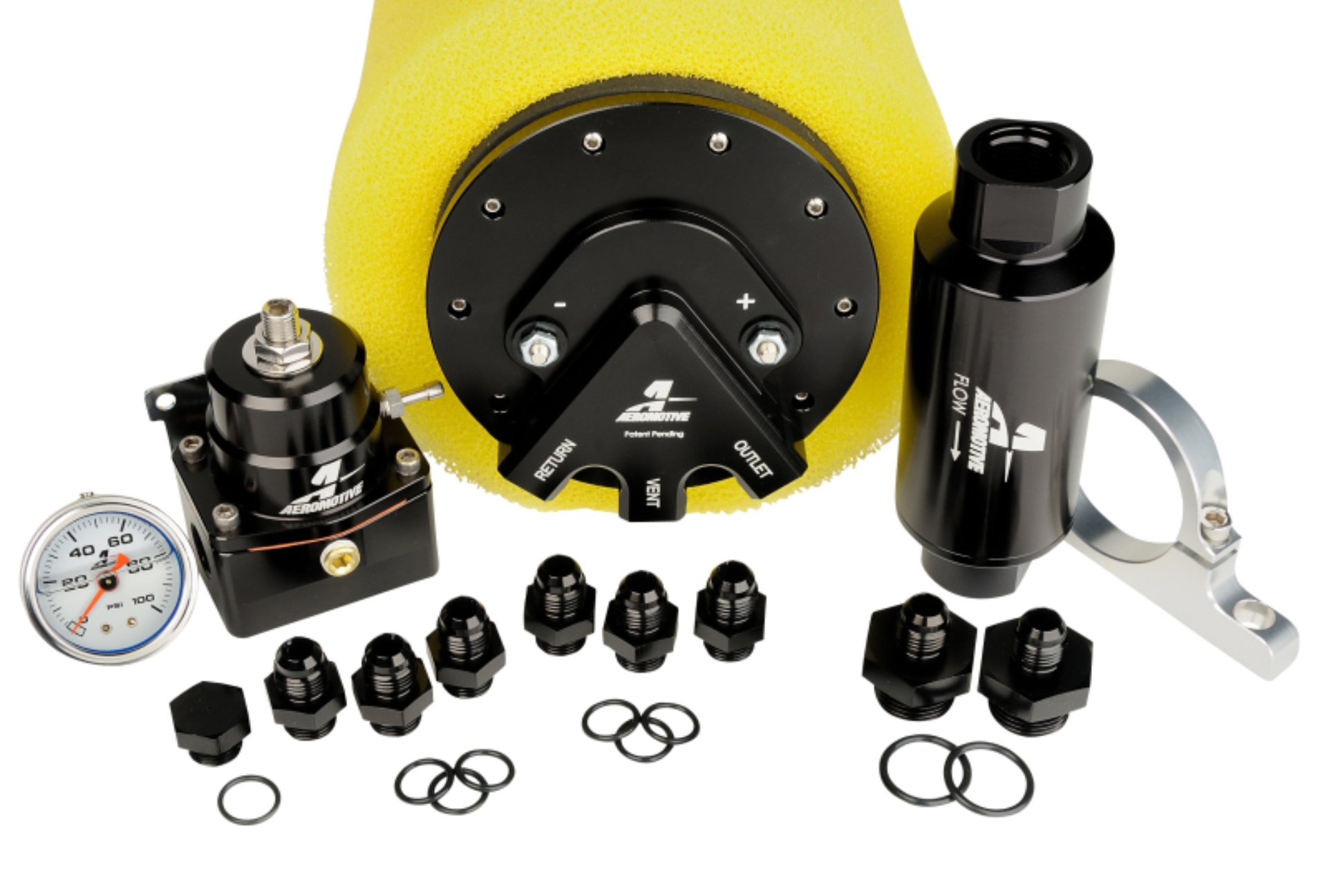 Picture of Aeromotive Phantom 340 Fuel System - Return Style w/Throttle Body
