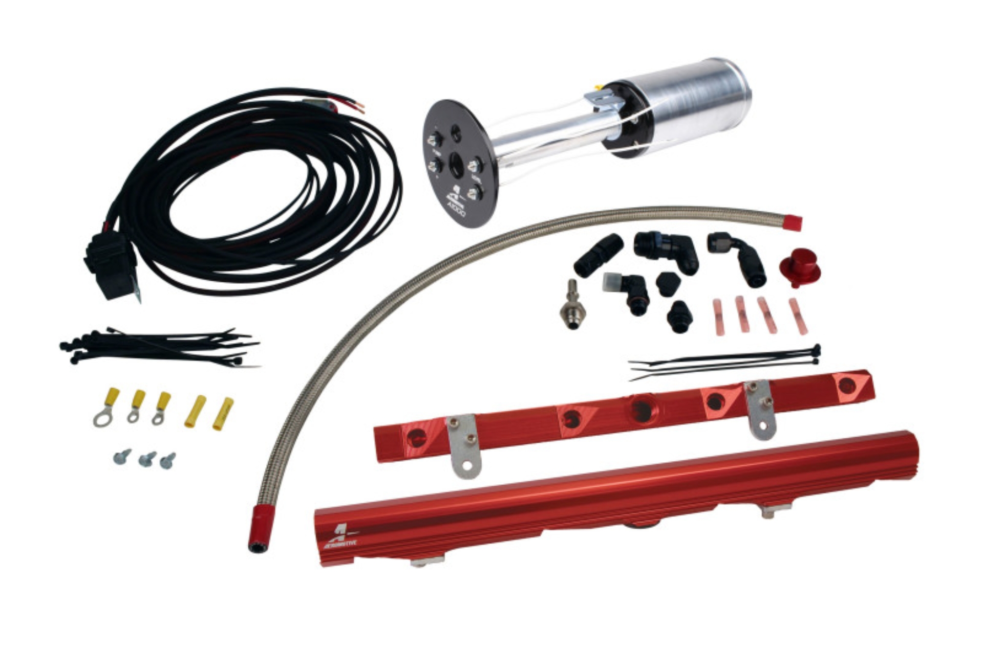 Picture of Aeromotive C6 Corvette Fuel System - A1000/LS2 Rails/Wire Kit/Fittings