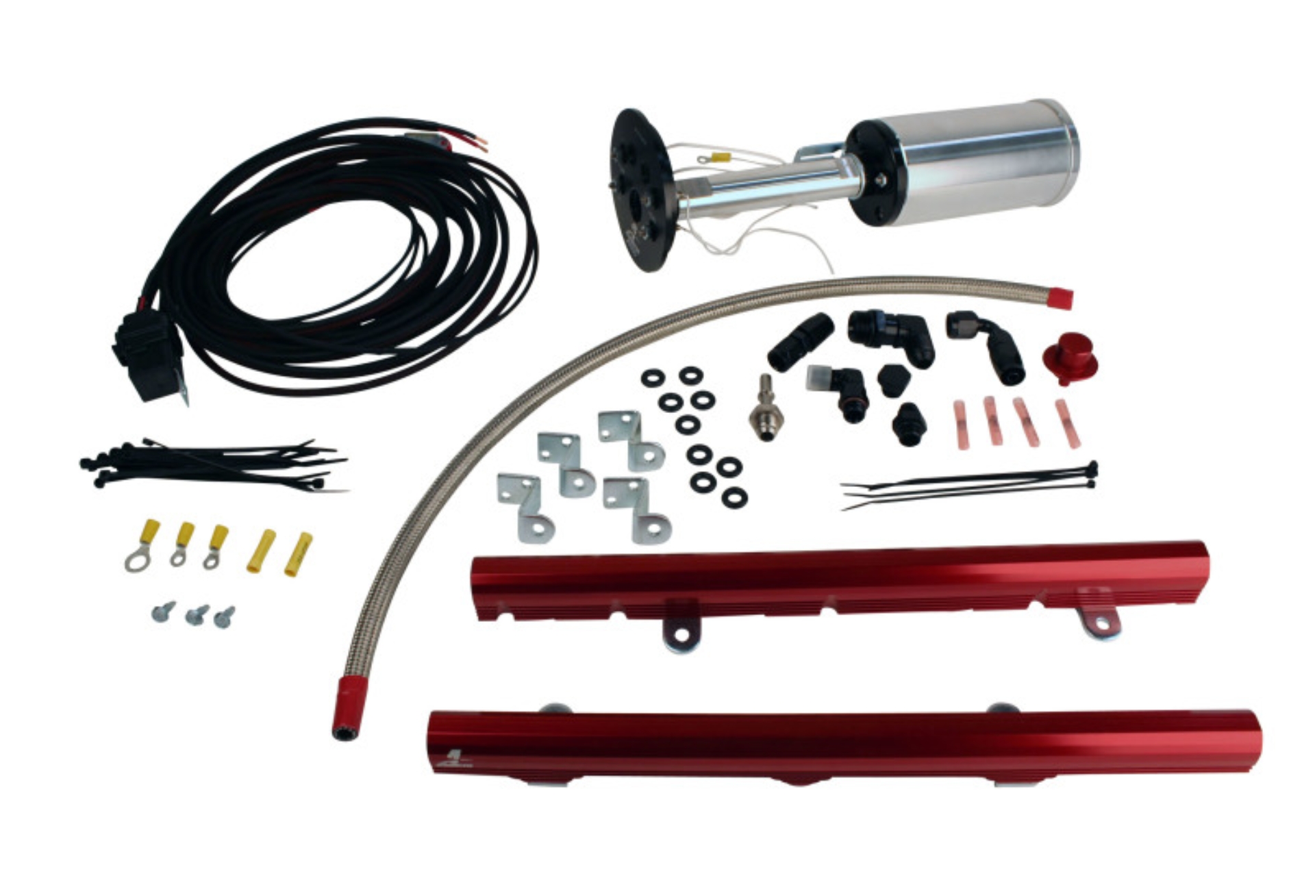 Picture of Aeromotive C6 Corvette Fuel System - Eliminator/LS3 Rails/Wire Kit/Fittings