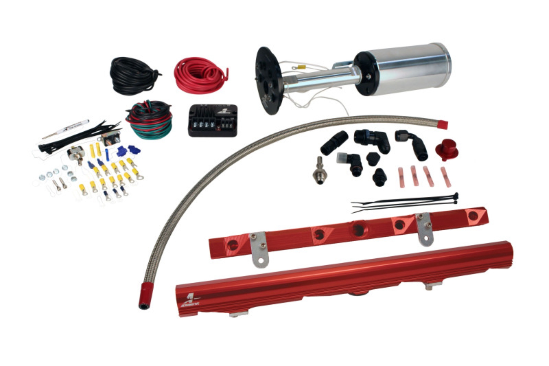 Picture of Aeromotive C6 Corvette Fuel System - Eliminator/LS2 Rails/PSC/Fittings