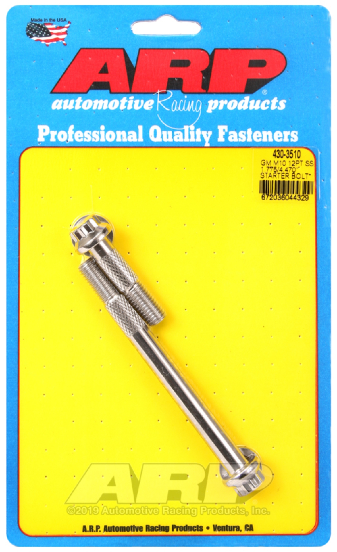 Picture of ARP GM M10 12pt SS 1.775/4.470in Starter Bolt Kit