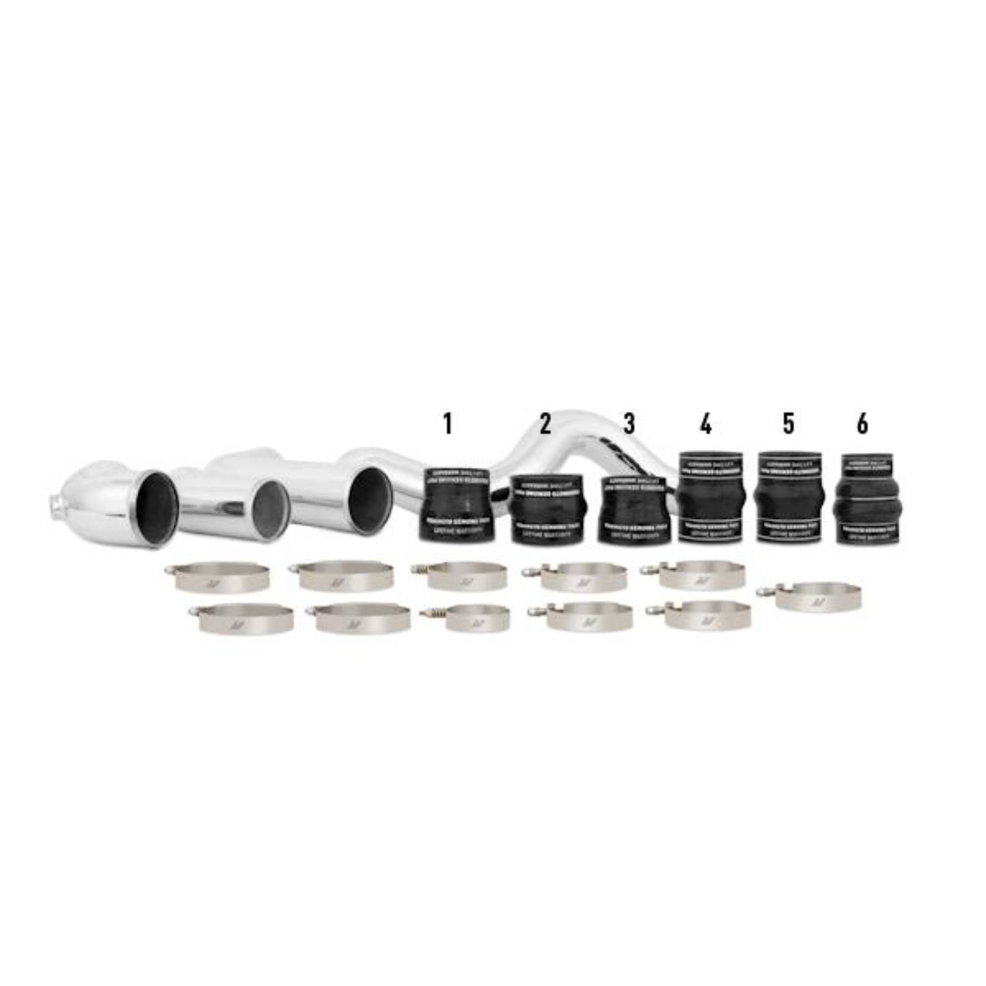 Picture of Mishimoto 11+ Chevrolet/GMC Duramax Intercooler Kit (Silver)