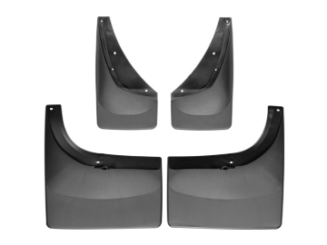 Picture of WeatherTech 01-06 Chevrolet Silverado No Drill Mudflaps - Black