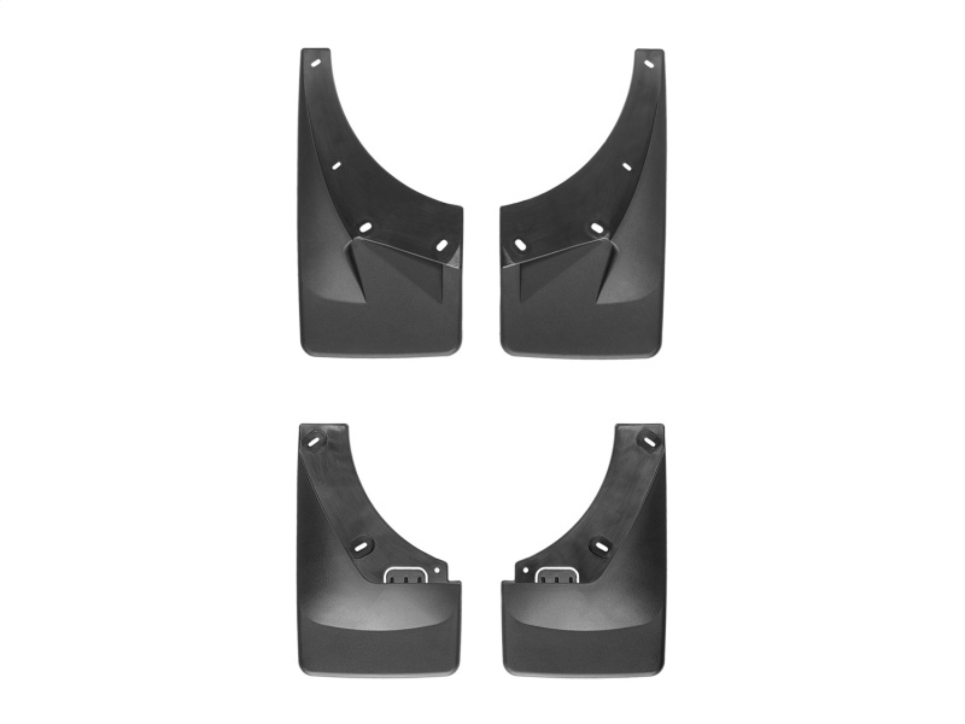 Picture of WeatherTech 07-11 GMC Yukon Denali No Drill Mudflaps - Black