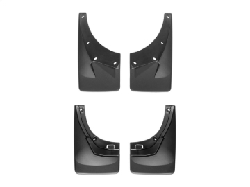 Picture of WeatherTech 07-08 Chevrolet Tahoe No Drill Mudflaps - Black