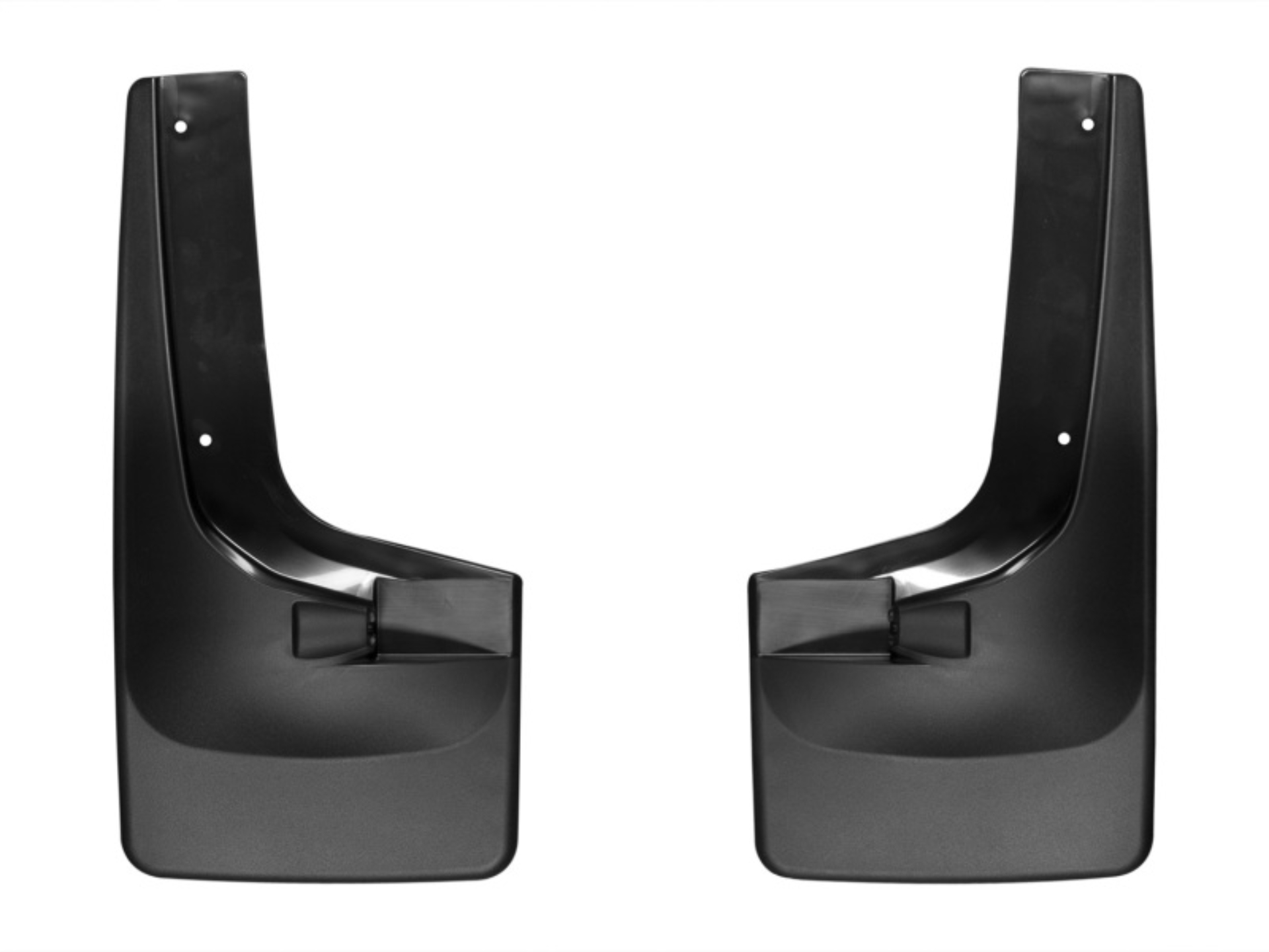 Picture of WeatherTech 04-12 Chevrolet Colorado No Drill Mudflaps - Black