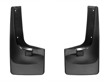 Picture of WeatherTech 04-12 Chevrolet Colorado No Drill Mudflaps - Black