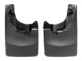 Picture of WeatherTech 05-13 Toyota Tacoma No Drill Mudflaps - Black