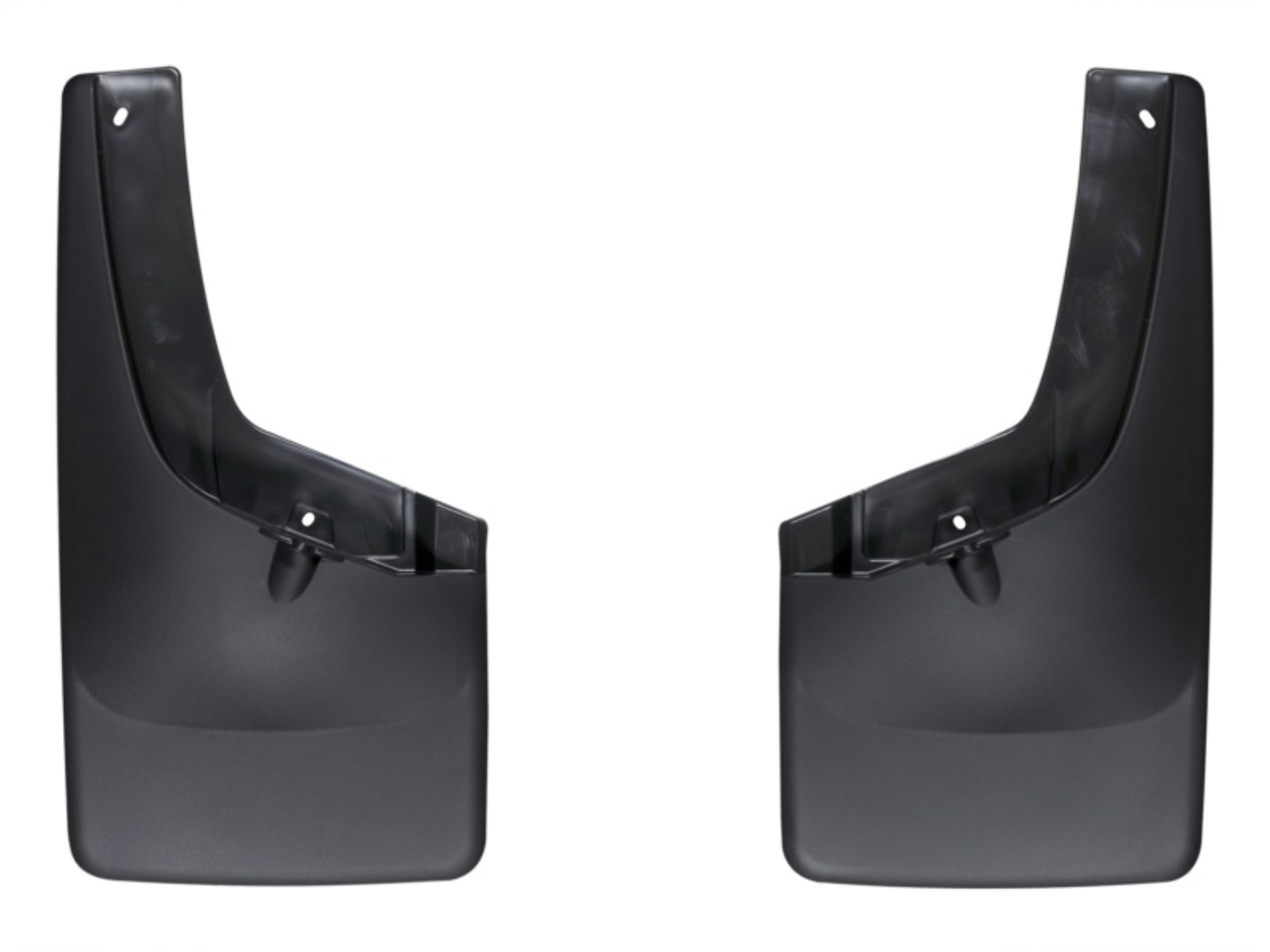 Picture of WeatherTech 04-12 Chevrolet Colorado No Drill Mudflaps - Black