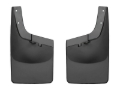 Picture of WeatherTech 11+ Ford Super Duty No Drill Mudflaps - Black