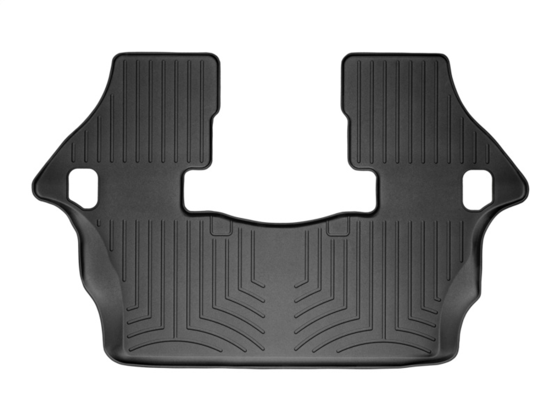 Picture of WeatherTech WT FloorLiner-Rear-Blk Floor Mats - 440193