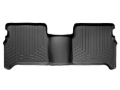 Picture of WeatherTech WT FloorLiner-Rear-Blk Floor Mats - 440192