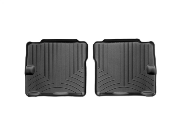 Picture of WeatherTech WT FloorLiner-Rear-Blk Floor Mats - 440942
