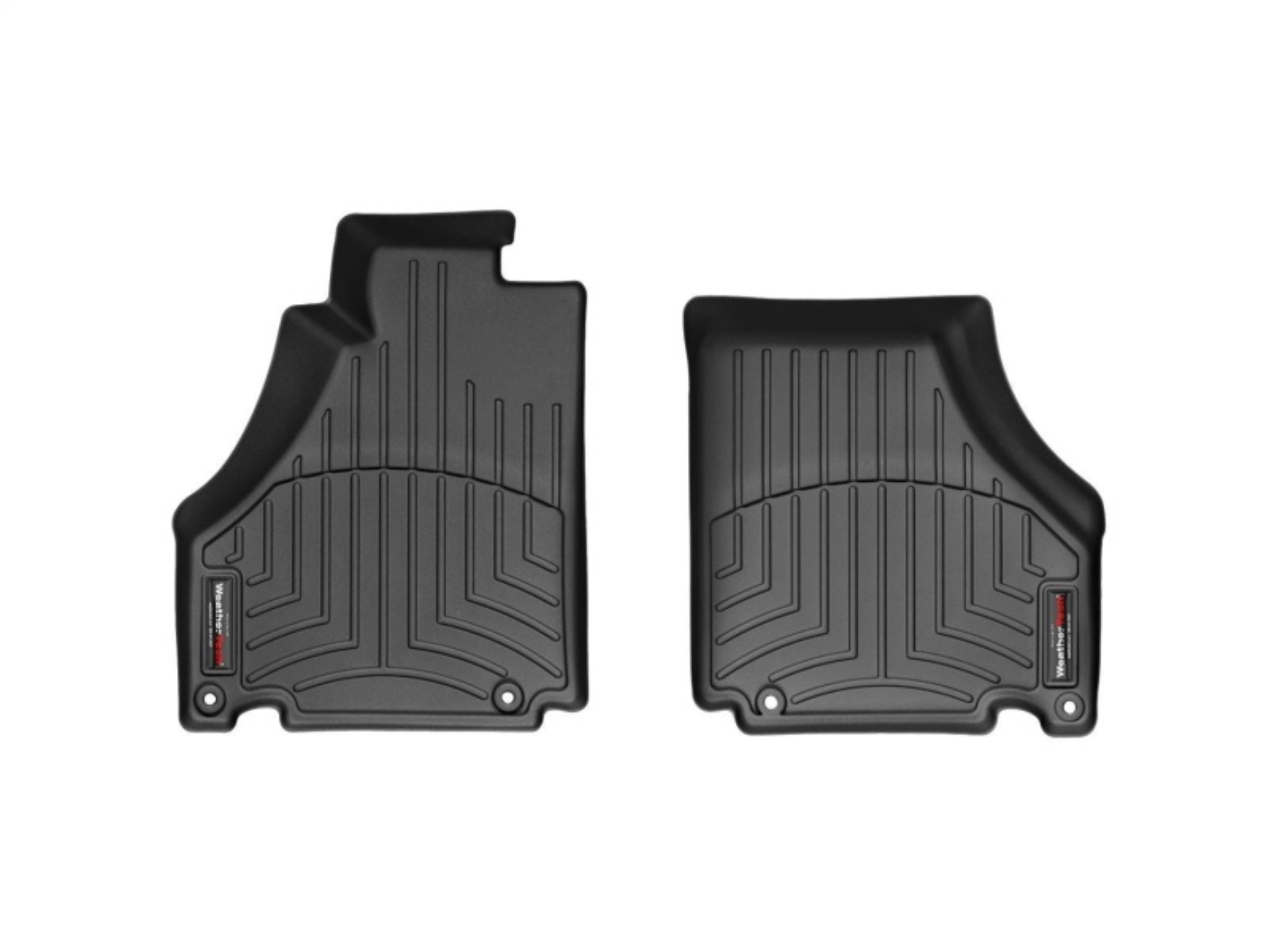 Picture of WeatherTech WT FloorLiner-Front-Blk Floor Mats - 442001