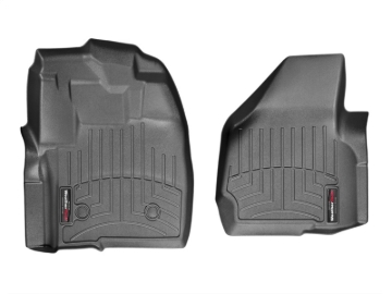 Picture of WeatherTech WT FloorLiner-Front-Blk Floor Mats - 445821