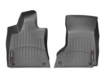 Picture of WeatherTech WT FloorLiner-Front-Blk Floor Mats - 446101