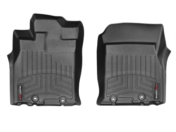 Picture of WeatherTech WT FloorLiner-Front-Blk Floor Mats - 446041