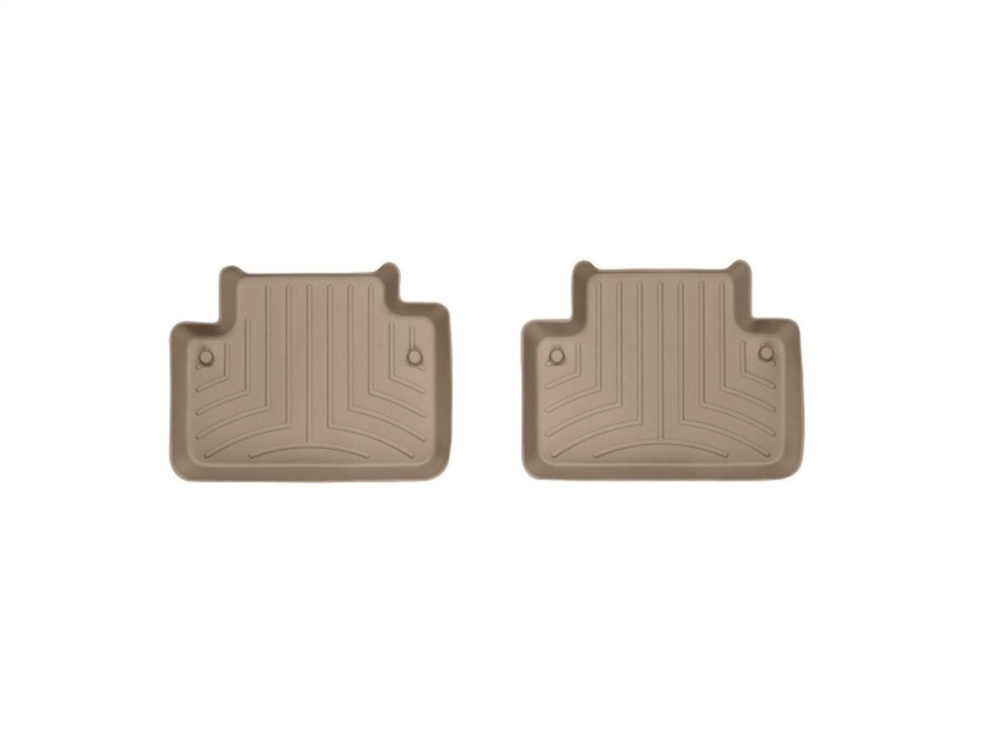 Picture of WeatherTech WT FloorLiner-Rear-Tan Floor Mats - 450532