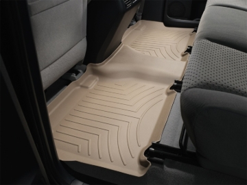 Picture of WeatherTech WT FloorLiner-Rear-Tan Floor Mats - 450933