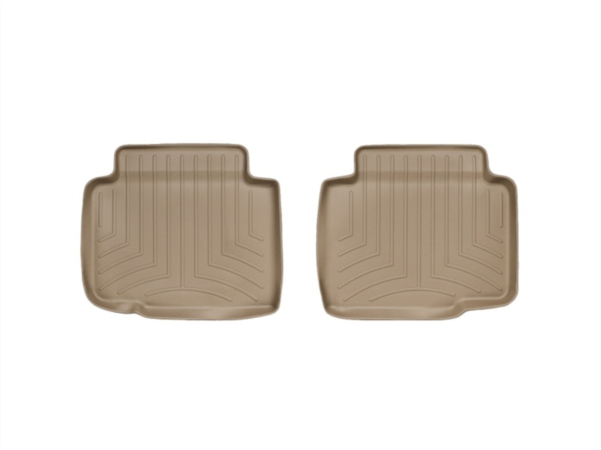 Picture of WeatherTech WT FloorLiner-Rear-Tan Floor Mats - 451242