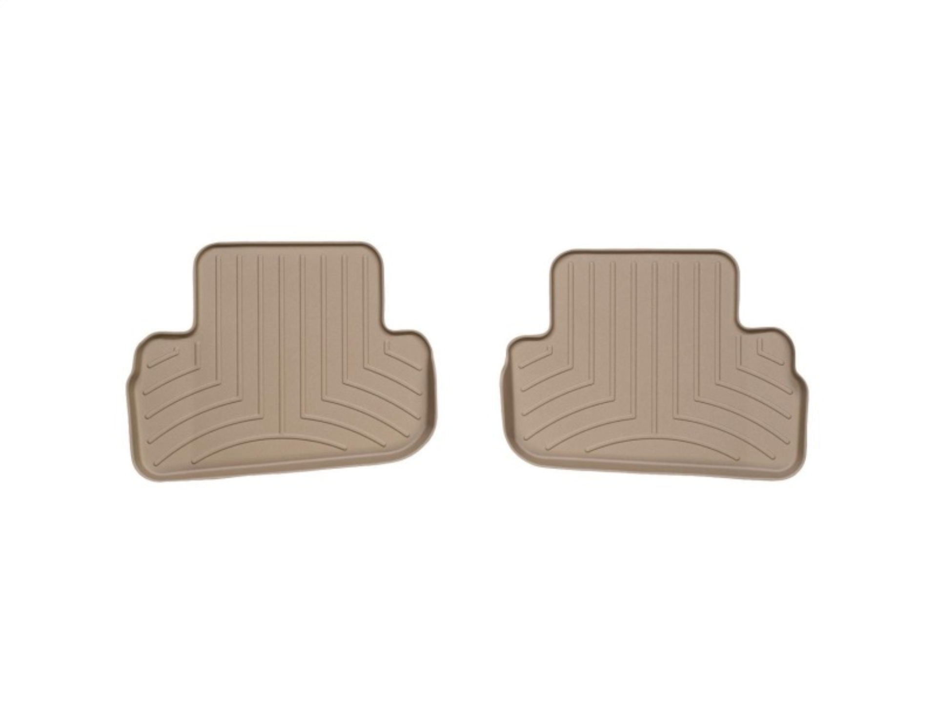 Picture of WeatherTech WT FloorLiner-Rear-Tan Floor Mats - 451982