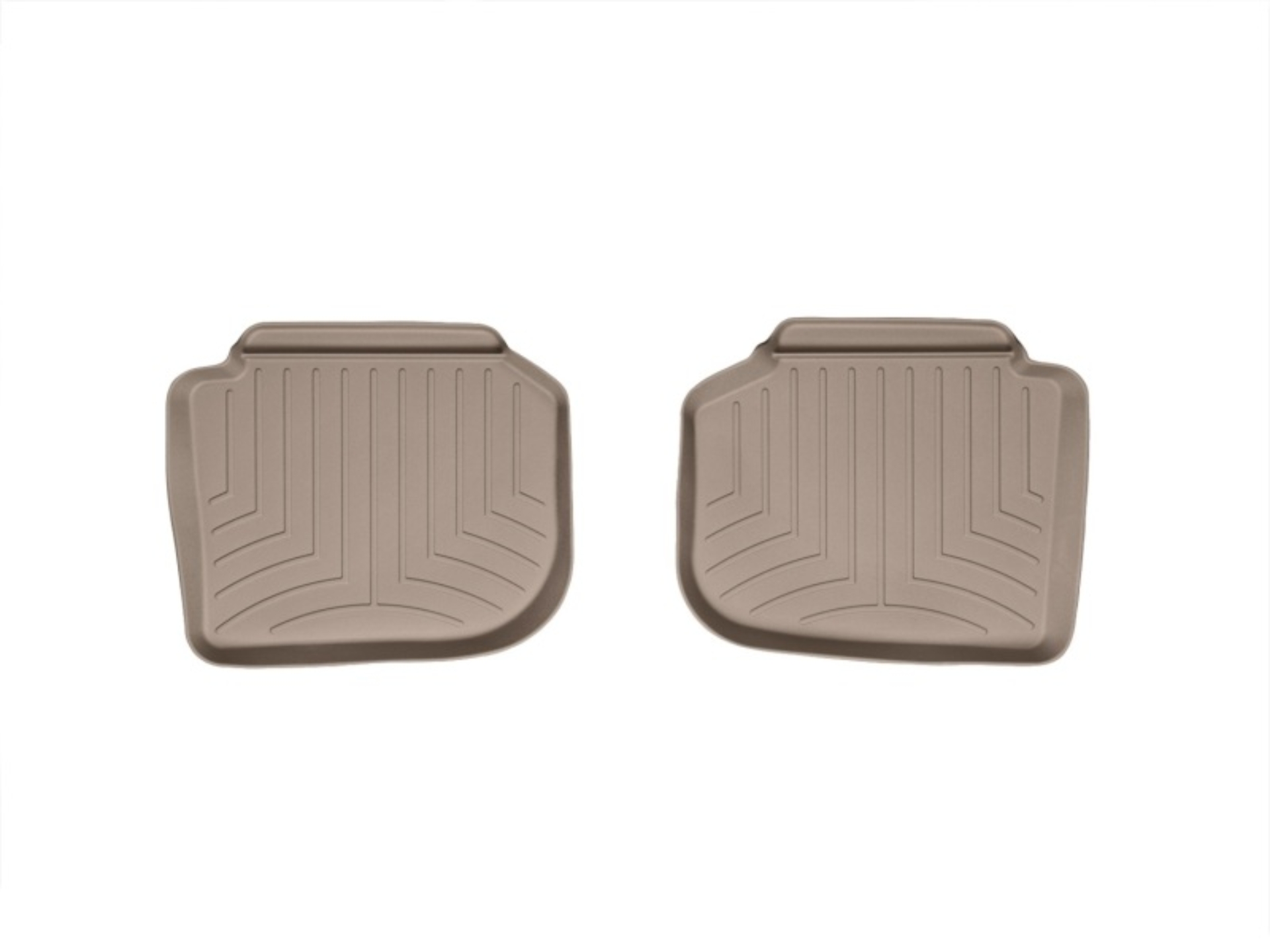 Picture of WeatherTech WT FloorLiner-Rear-Tan Floor Mats - 453842