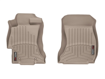Picture of WeatherTech WT FloorLiner-Front-Tan Floor Mats - 454391
