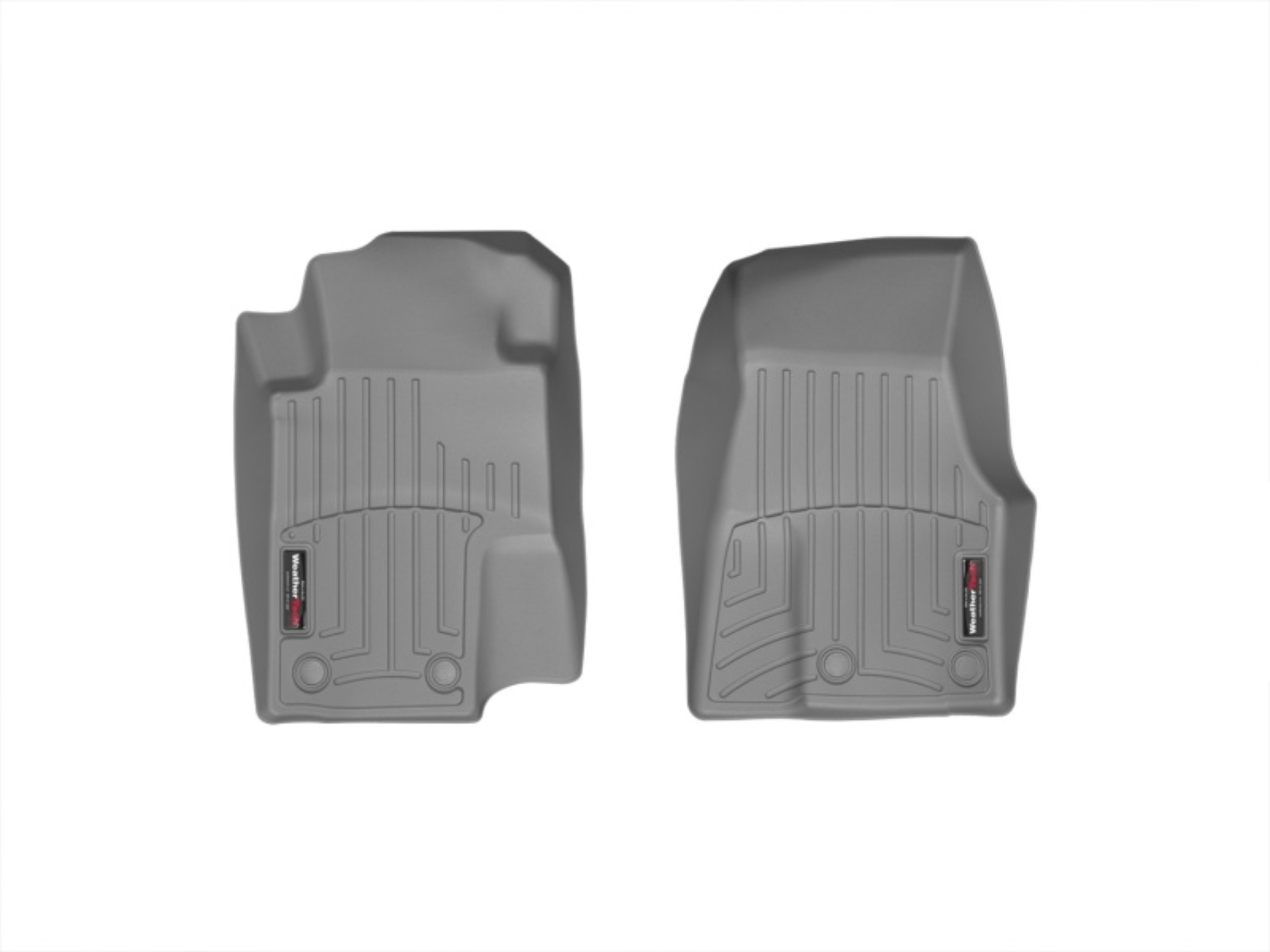 Picture of WeatherTech WT FloorLiner-Front-Grey Floor Mats - 464681