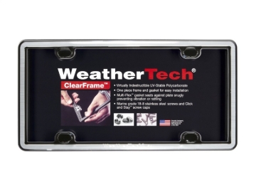 Picture of WeatherTech ClearFrame Kit - Brushed Stainless