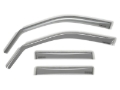 Picture of WeatherTech 07+ Jeep Wrangler Unlimited Front and Rear Side Window Deflectors - Light Smoke