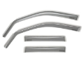Picture of WeatherTech 07+ Jeep Wrangler Unlimited Front and Rear Side Window Deflectors - Light Smoke
