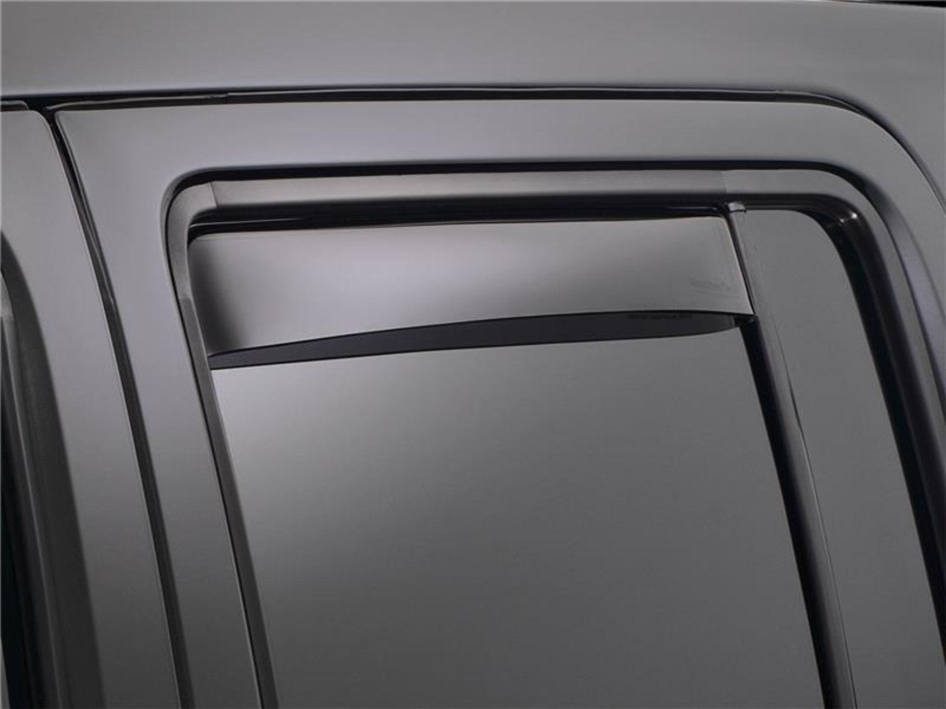 Picture of WeatherTech 11+ Jeep Grand Cherokee Rear Side Window Deflectors - Dark Smoke
