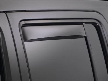 Picture of WeatherTech 11+ Jeep Grand Cherokee Rear Side Window Deflectors - Dark Smoke