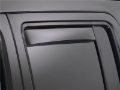 Picture of WeatherTech 14+ Chevrolet Silverado 1500 Rear Side Window Deflectors - Dark Smoke
