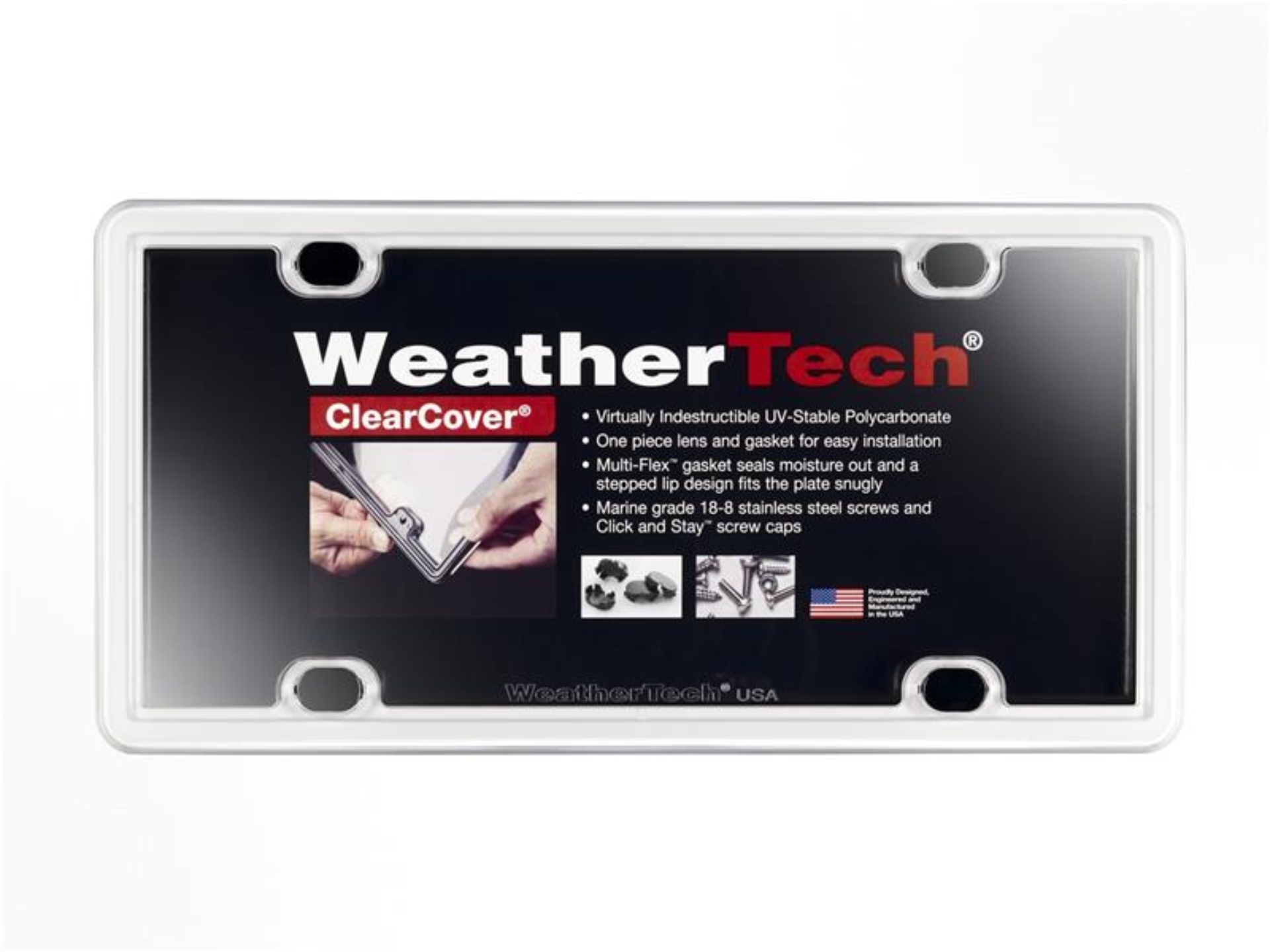 Picture of WeatherTech ClearCover - White