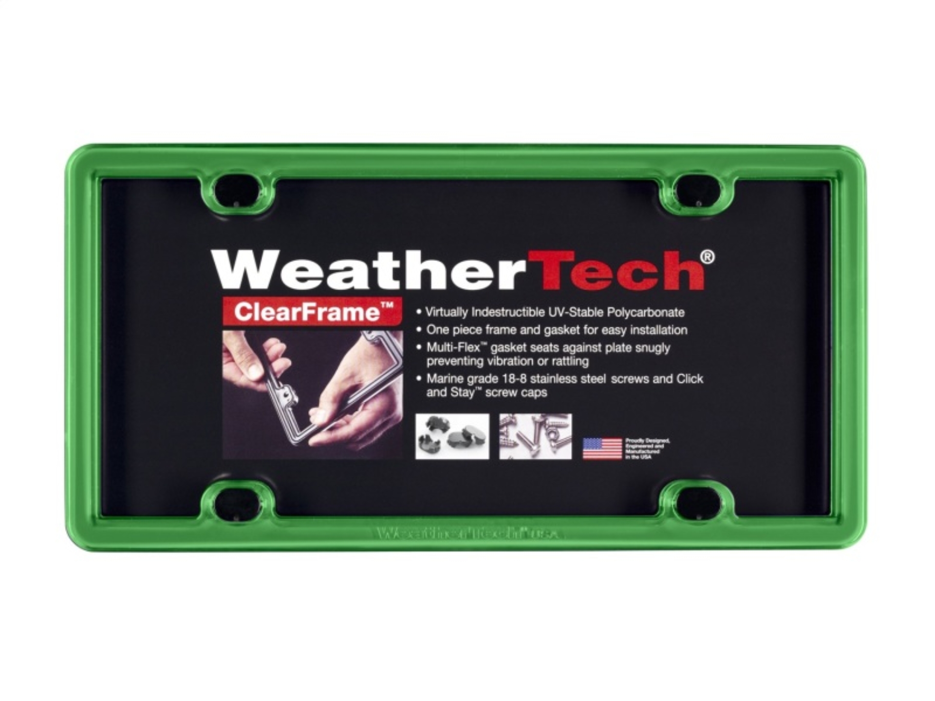Picture of WeatherTech ClearFrame - Kelly Green