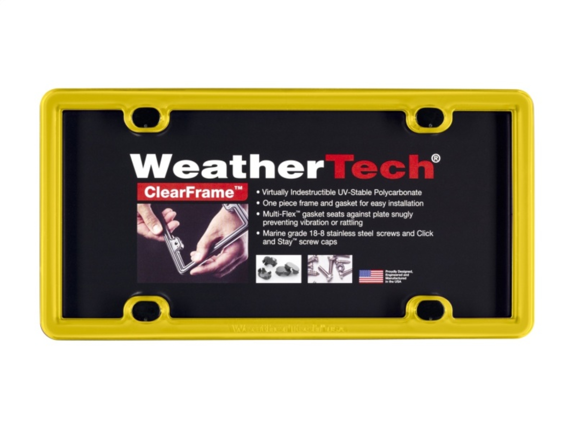 Picture of WeatherTech ClearFrame - Yellow