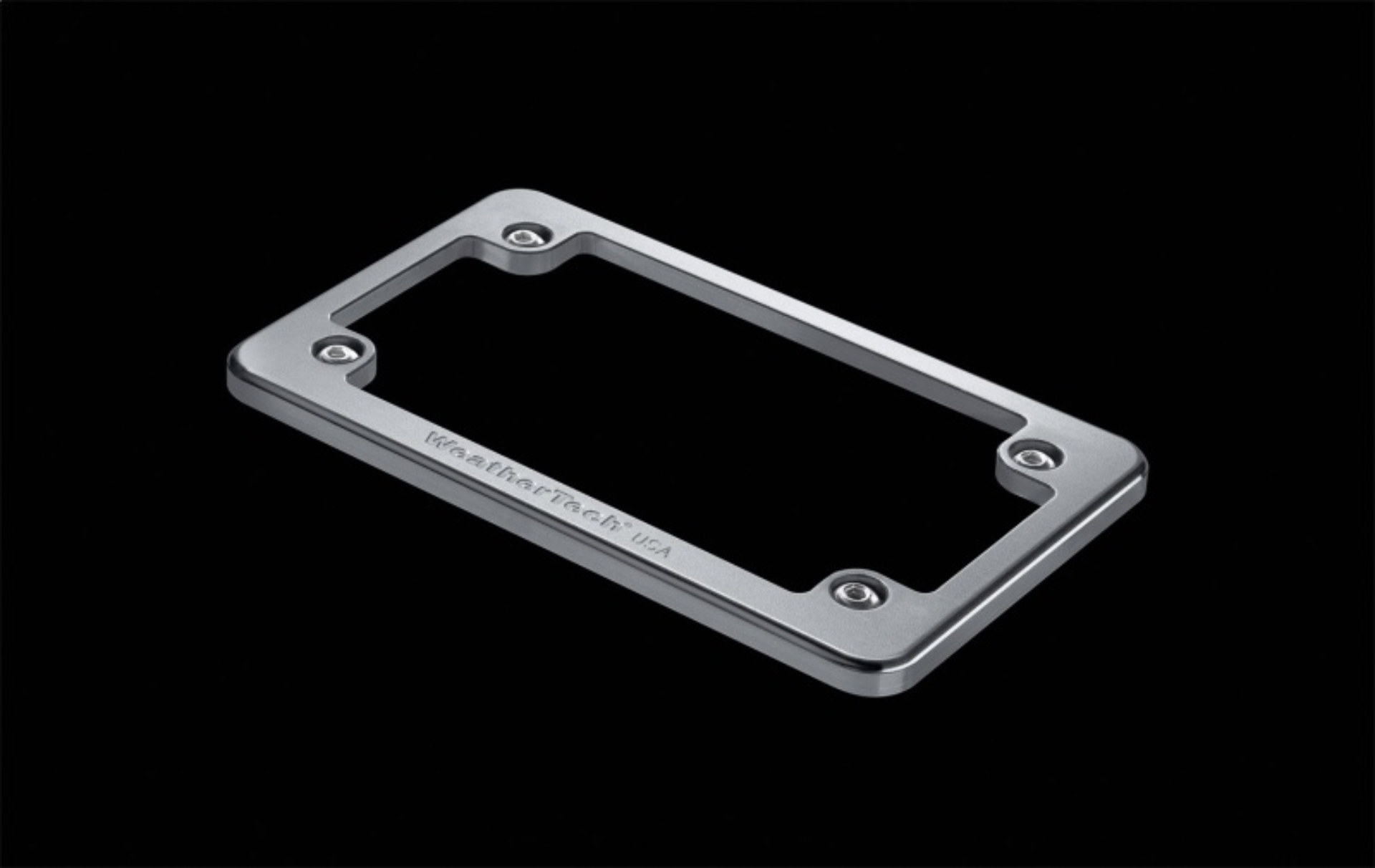 Picture of WeatherTech Billet Plate Frames - Silver