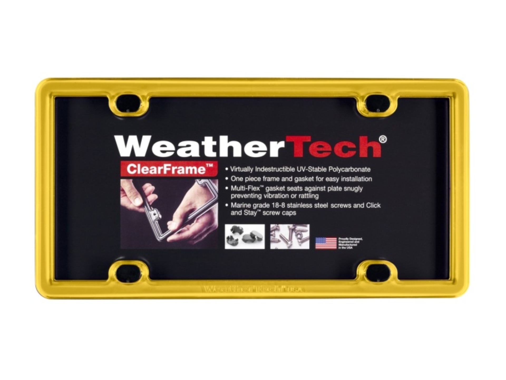 Picture of WeatherTech ClearFrame - Golden Yellow