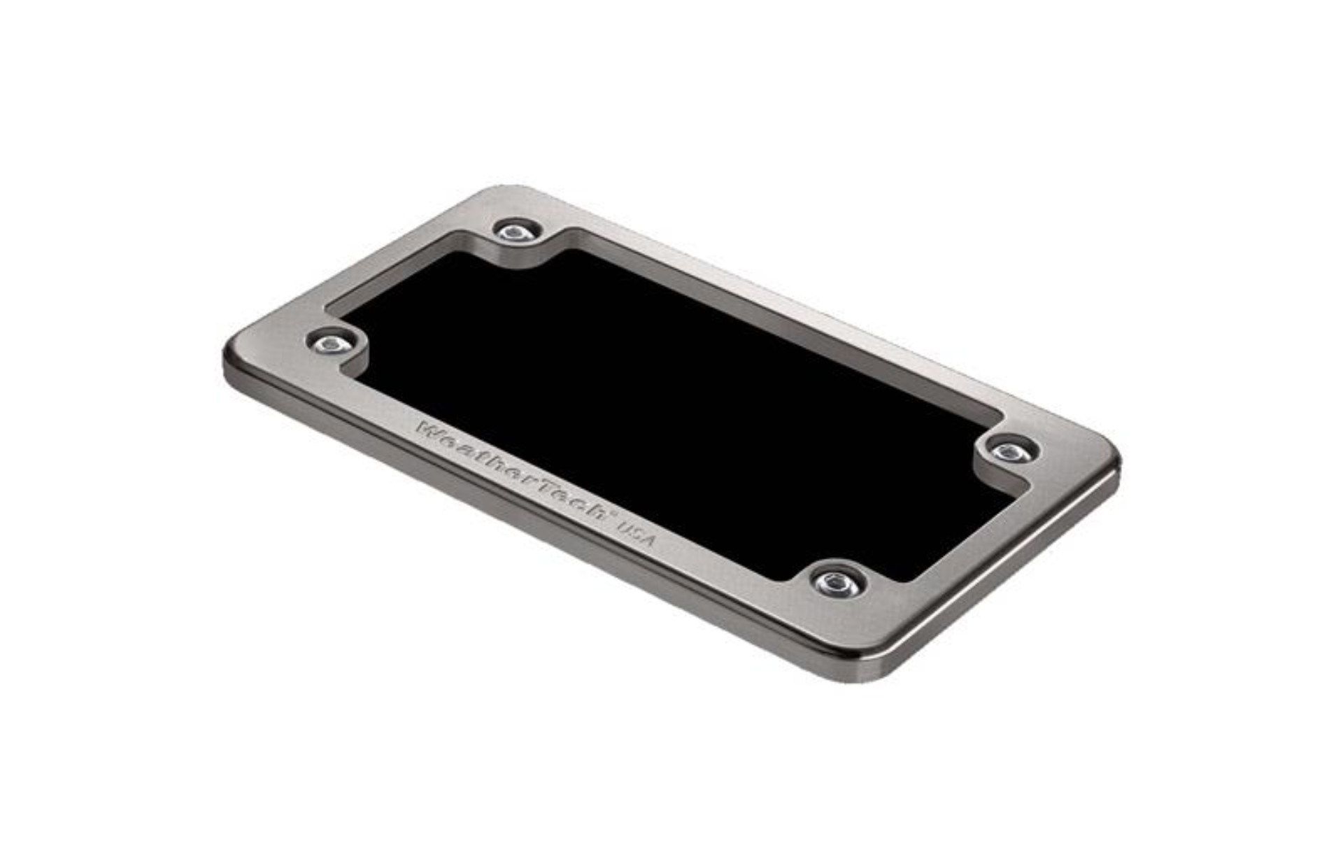 Picture of WeatherTech Motorcycle Billet Plate Frames - Red