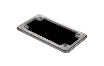 Picture of WeatherTech Motorcycle Billet Plate Frames - Red