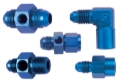 Picture of Fragola Inline Gauge Adapter -6AN x -6AN Male - Black