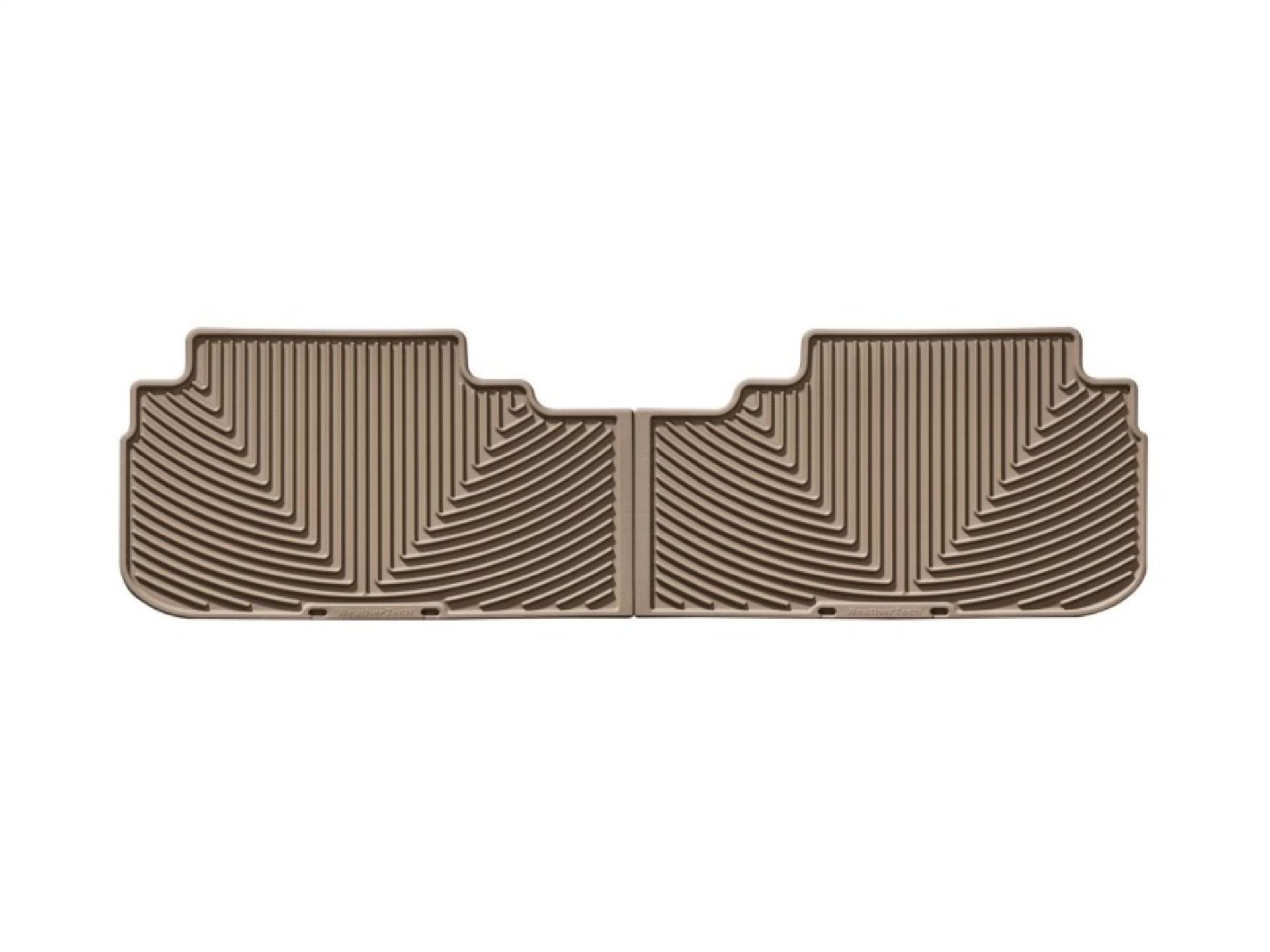 Picture of WeatherTech WT Rubber Mats-Rear-Tan Floor Mats - W121TN