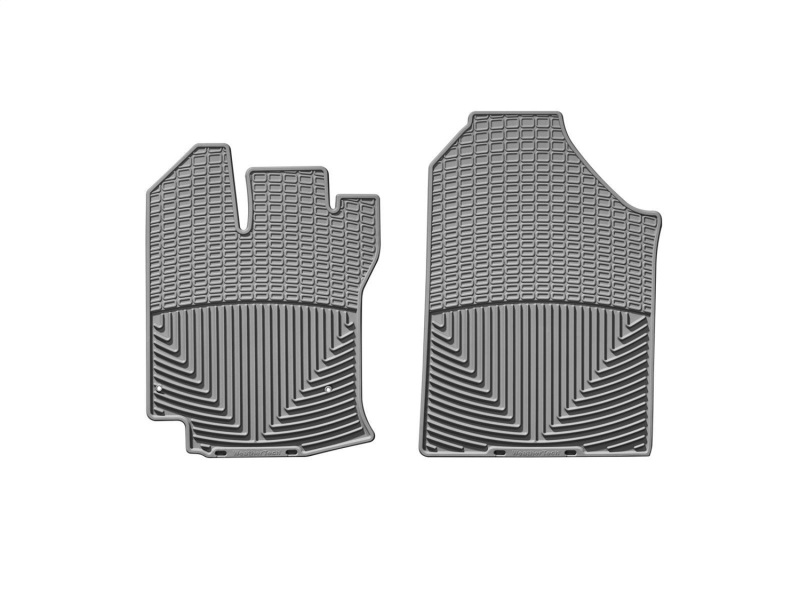 Picture of WeatherTech WT Rubber Mats-Front-Grey Floor Mats - W128GR